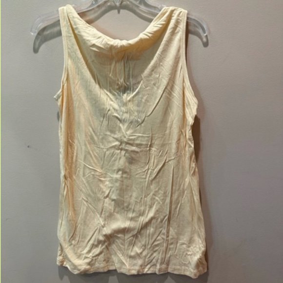 Numph Vanilla Tank Size 38 (Small) with charming abstract design on front - Picture 2 of 3